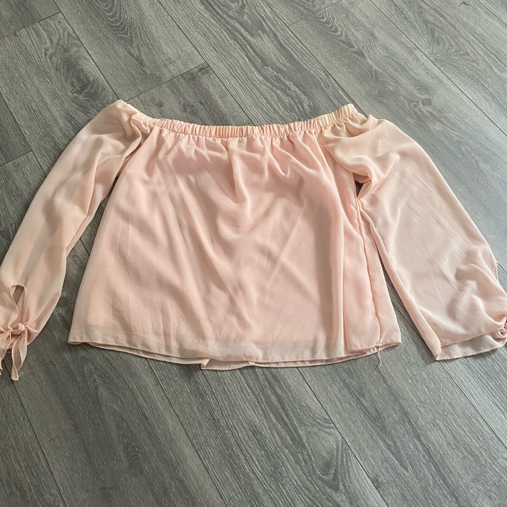Off the shoulder blouse